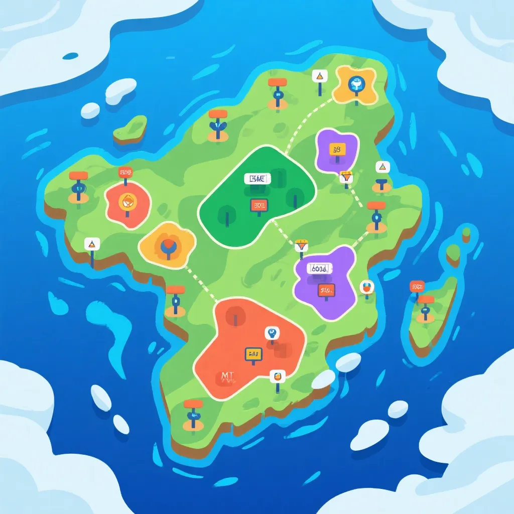 海图与区域示意